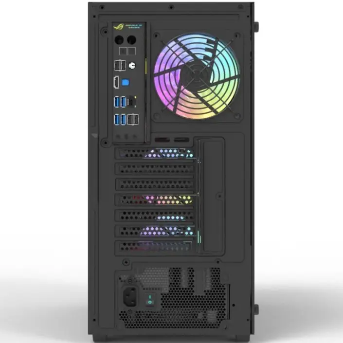 darkFlash DK260 AIR White ATX + 4 Fan ARGB 3