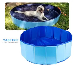 Bak Air Kolam Renang Lipat Mandi Anak Mini Bathtub Portable Anjing