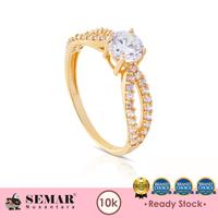 Gambar Cincin Emas Solitaire List Gold 10K Semar Nusantara - 10-11 dari Semar Nusantara Kab. Klaten 1 Tokopedia