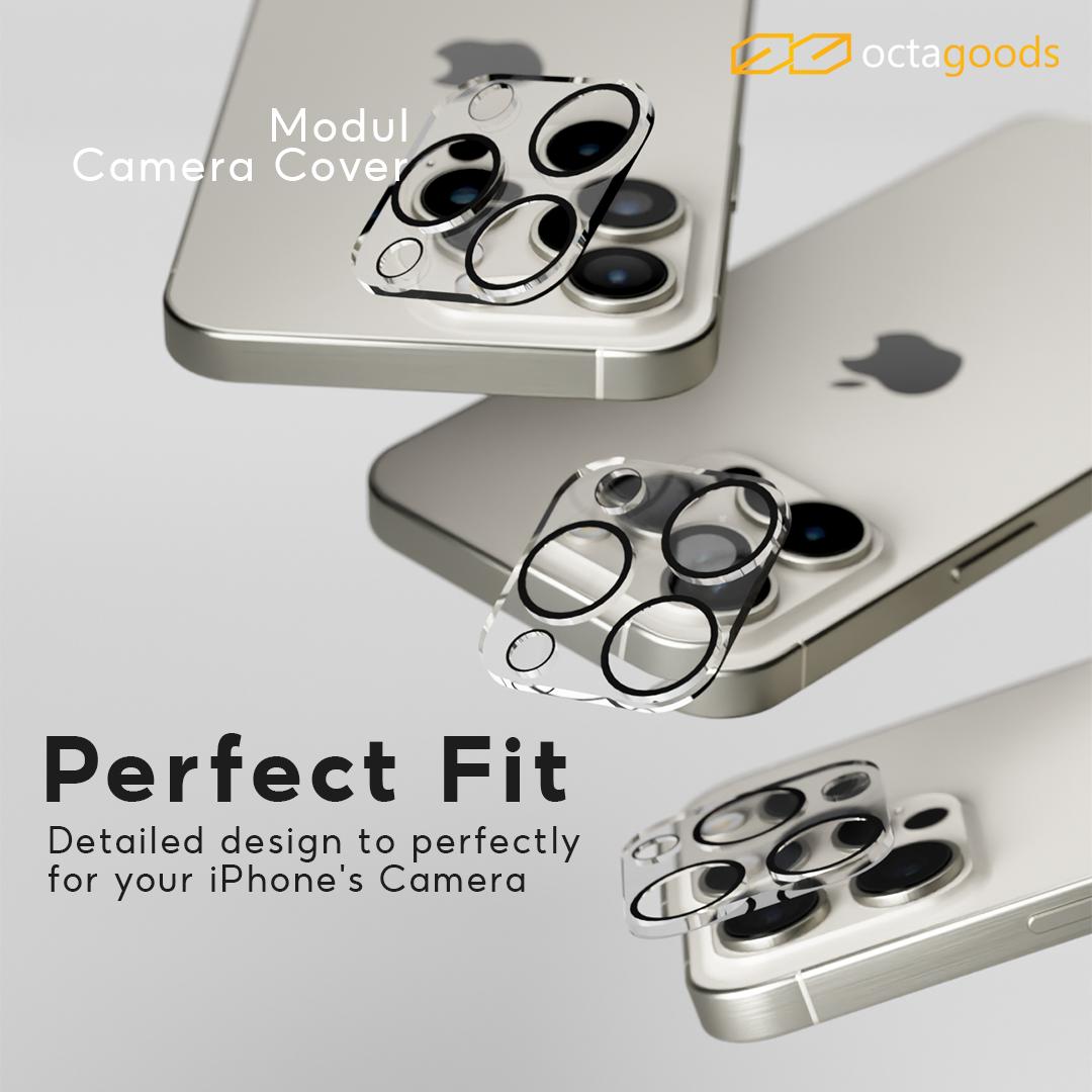 Camera Lens Octagoods Glass Protector iPhone 15 Pro Max Plus Cover 9H