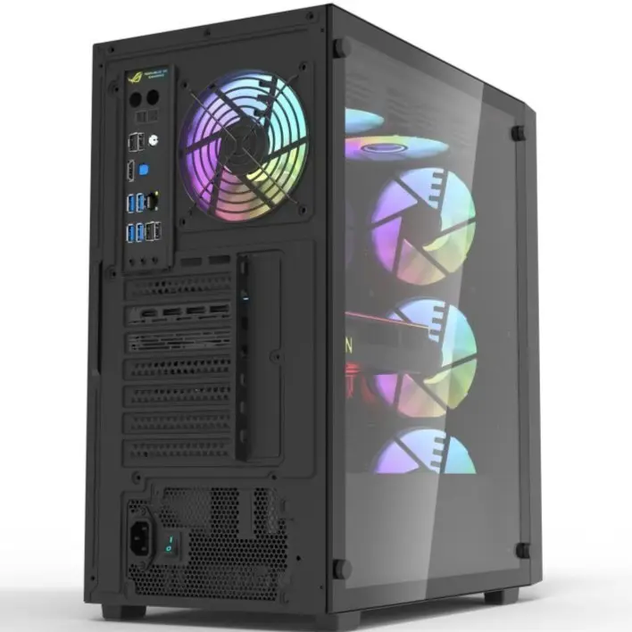 darkFlash DK260 AIR White ATX + 4 Fan ARGB 5