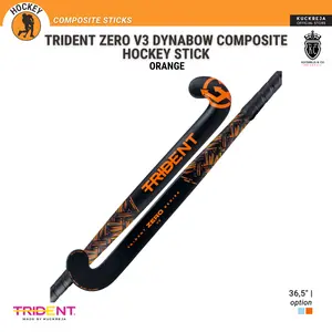 Trident Zero V3 Dynabow Composite Hockey Stick – Orange