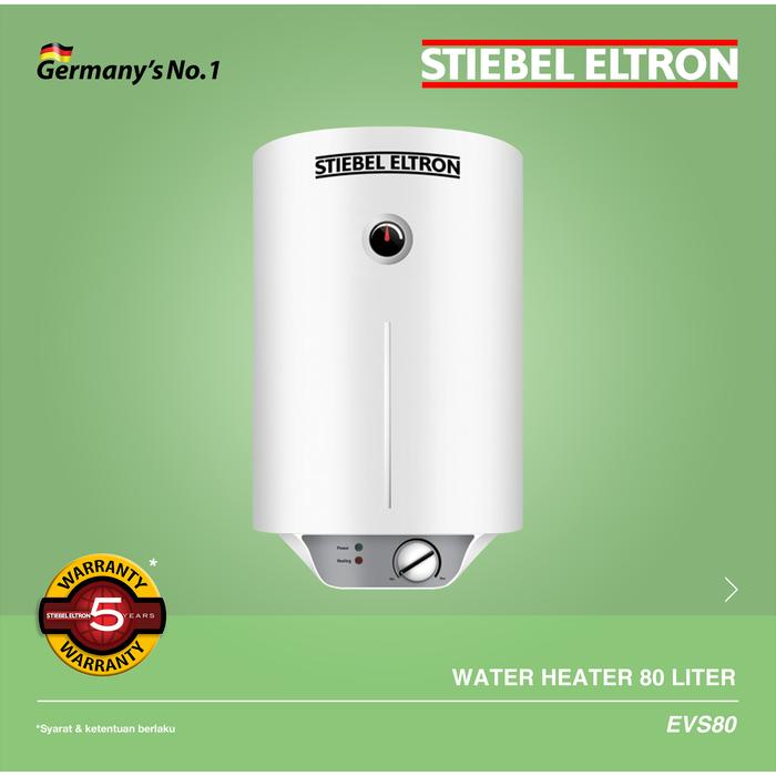 Gambar STIEBEL ELTRON Water Heater 80 Liter - EVS80 dari PT Surya Pertiwi Kota Tangerang Tokopedia
