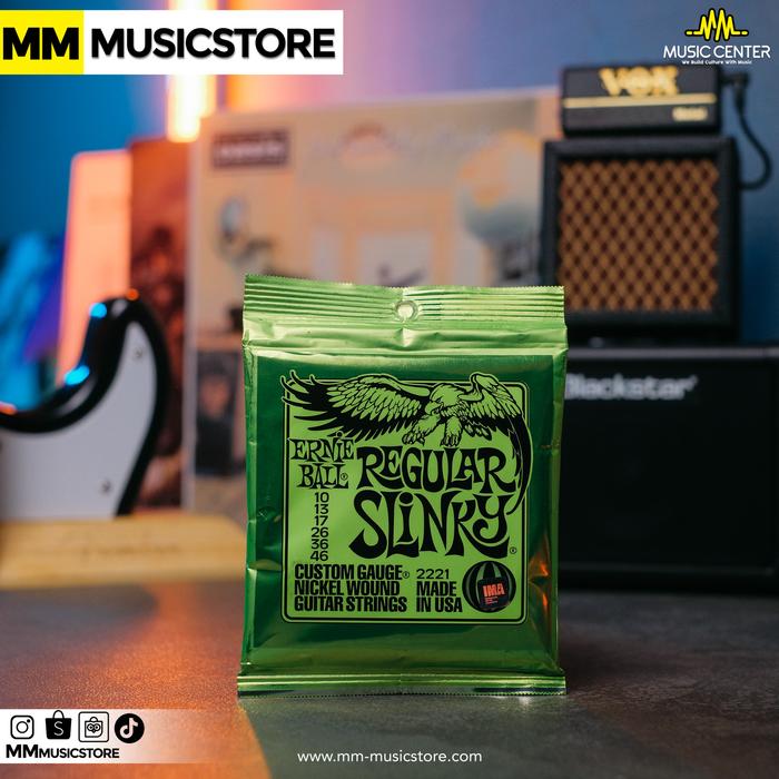 Gambar Senar Gitar Elektrik Ernieball 2221 Regular Slinky 10 - 46 dari MM Music Store Kota Tasikmalaya Tokopedia