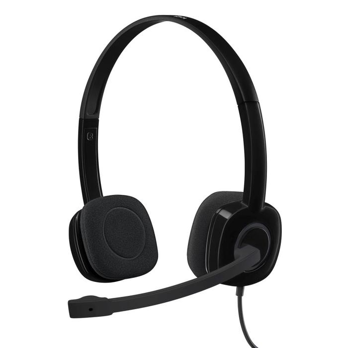 Gambar Logitech H151 Headset Stereo Mikrofon Noise Cancelling dari STAR SEVENTEEN COM Kota Administrasi Jakarta Selatan Tokopedia