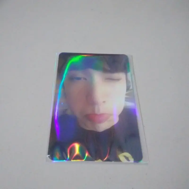 inner sleeve hologram sleeve pelindung photocard kpop rainbow isi 50pc 1
