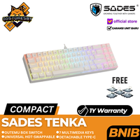 Gambar SADES TENKA MECHANICAL Gaming Keyboard - RED dari GGSTORESBY Kota Surabaya 1 Tokopedia