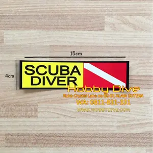 Sticker Scuba Diver Accessories Diving HD-546