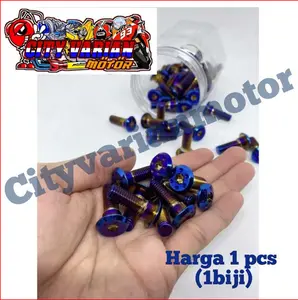 Baut Baud Probolt Probol Disc Piringan Cakram Stainles Honda Yamaha Fu
