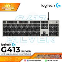 Gambar LOGITECH G413 SILVER Mechanical - Gaming Keyboard dari Techno Computer Bali Kota Denpasar 1 Tokopedia