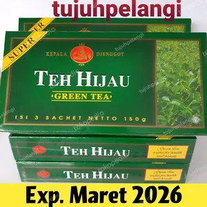 TEH DAUN HIJAU SUPER Kepala Jenggot Teh Kwalitas Super