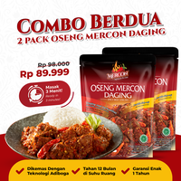 Gambar HEMAT COMBO BERDUA | OSENG MERCON DAGING 150 GRx2 | MERCON MERAH PUTIH - Rawit dari Mercon Merah Putih Kota Administrasi Jakarta Utara 1 Tokopedia