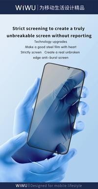 Gambar Tempered Glass Compatible With iPhone 13/12 Pro/Max/mini WiWU iPrivacy Anti Spy Screen - 13 Pro Max dari WiWU Official Kota Bekasi 4 Tokopedia