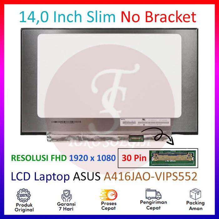 Écran LCD Pour Portable ASUS R420M Series - 14" HD (1366x768) - 30 Pins - Neuf