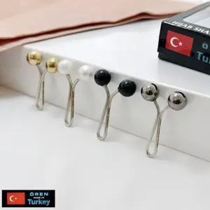 KLIP JILBAB TURKI - OREN TURKEY ORIGINAL MADE IN TURKEY