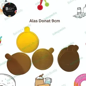 Alas donat Alas Tiramisu Proofing donat gold 9cm