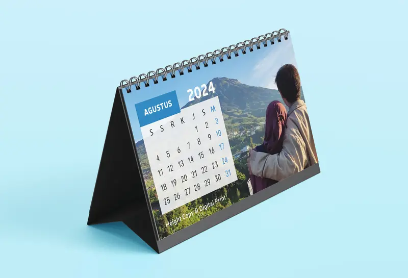 Kalender Meja / Calender Desk Custom - Ukuran A5 0