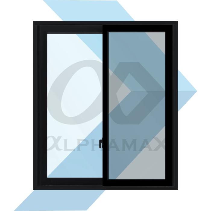 Gambar ALPHAMAX ALP 7-SL-IS Jendela Aluminium Kawat Nyamuk Sliding Dua Daun Untuk Ruang Kamar 120 x 140cm - Putih dari Alphamax Official Kab. Bekasi 5 Tokopedia