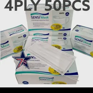 Sensi Mask Masker Medis 50 pcs 4ply Original Masker Surgical
