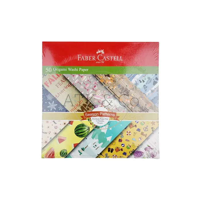 Gambar Kertas Lipat Faber-Castell - Pattern Origami Washi Paper 15x15 & 16x16 - Animal 15x15 dari ATK & Co Kota Bandung 4 Tokopedia