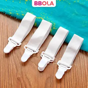[1 SET ISI 4] Pengait Penjepit Sprei Jepitan Sudut Sprei Sheet Gripper