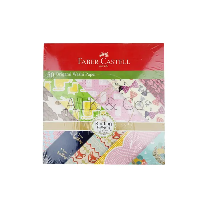 Gambar Kertas Lipat Faber-Castell - Pattern Origami Washi Paper 15x15 & 16x16 - Animal 15x15 dari ATK & Co Kota Bandung 3 Tokopedia