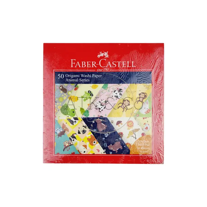 Gambar Kertas Lipat Faber-Castell - Pattern Origami Washi Paper 15x15 & 16x16 - Animal 15x15 dari ATK & Co Kota Bandung 2 Tokopedia