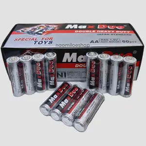 BATRE AA A2 MAX WATT Baterai AA BATRE AAA a3 MAX DUO 1pack isi 4pcs