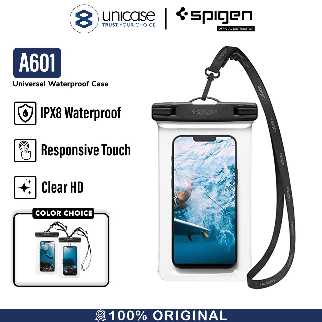 Spigen Aqua Shield Floating Waterproof Case (1Pack) - Crystal Clear A610 AMP04530