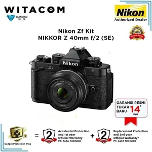 Nikon Zf Kit Z 40mm f/2 (SE) Mirrorless Camera - Garansi Resmi