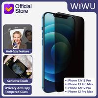 Gambar Tempered Glass Compatible With iPhone 13/12 Pro/Max/mini WiWU iPrivacy Anti Spy Screen - 13 Pro Max dari WiWU Official Kota Bekasi 1 Tokopedia