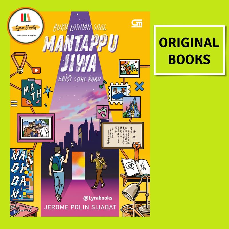Mantappu Jiwa - Buku Latihan Soal Ala Jerome Polin (ORIGINAL) 0