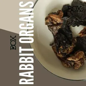 DAWG! Dog snack Dehydrated Mix Rabbit organ liver lung kidney heart
