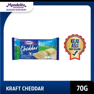 KEJU CHEDAR 70gr Keju parut enak untuk roti dll