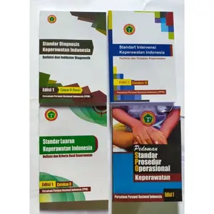 Paket 4S Buku Keperawatan Indonesia Sdki Siki Slki & SPOK