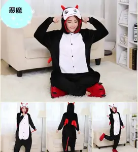BAJU ONESIE KOSTUM HALLOWEEN DEVIL EVIL DEMON HANTU GHOST IBLIS COSPLA