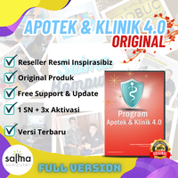 Gambar APO01 - Program Apotek & Klinik 4.0 New Version dari Salmakomputer Kota Depok 1 Tokopedia