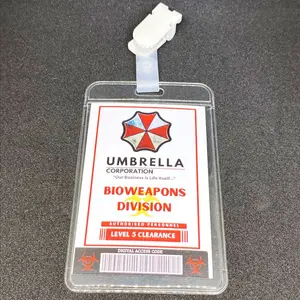 Resident Evil Umbrella Corp Name tag Cosplay
