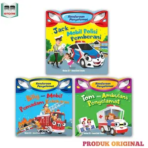 Buku Cerita Anak Bergambar - Seri Kendaraan Penyelamat