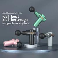 Gambar Massage gun alat pijat elektrik deep tissue muscle massager gun - Hitam dari BENBO Kab. Tangerang 3 Tokopedia