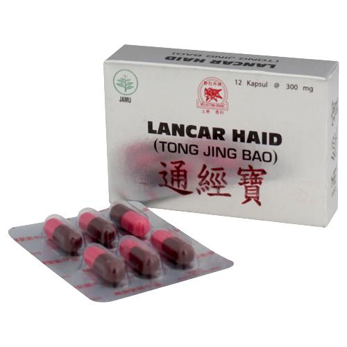 LANCAR HAID (tog jing bao) 12 kpsul