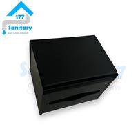 Gambar Tempat tisu stainless HITAM K22BL-Rak tissue Lembaran tembok Black dari imey177 Kota Administrasi Jakarta Barat 2 Tokopedia