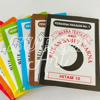 Pewarna Kain Wantex Merk Bulan Sabit Kemasan Sachet Tie Dye katun 0