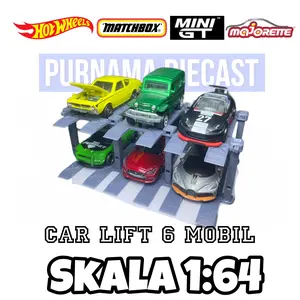 Car Lift Hot Wheels Skala 1:64