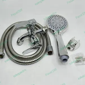PAKET KRAN CABANG 3/4 PLUS SHOWER SET 5 SISTEM