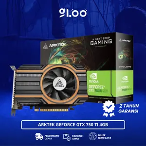 VGA Arktek Nvidia GTX 750 Ti 4 GB GDDR5 128-bit HDMI/DVI/VGA