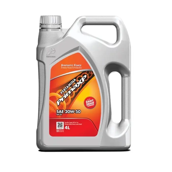 OLI PERTAMINA Mesran Prima XP 20 50 4L oli mesin mobil ORI ASLI RESMI 4