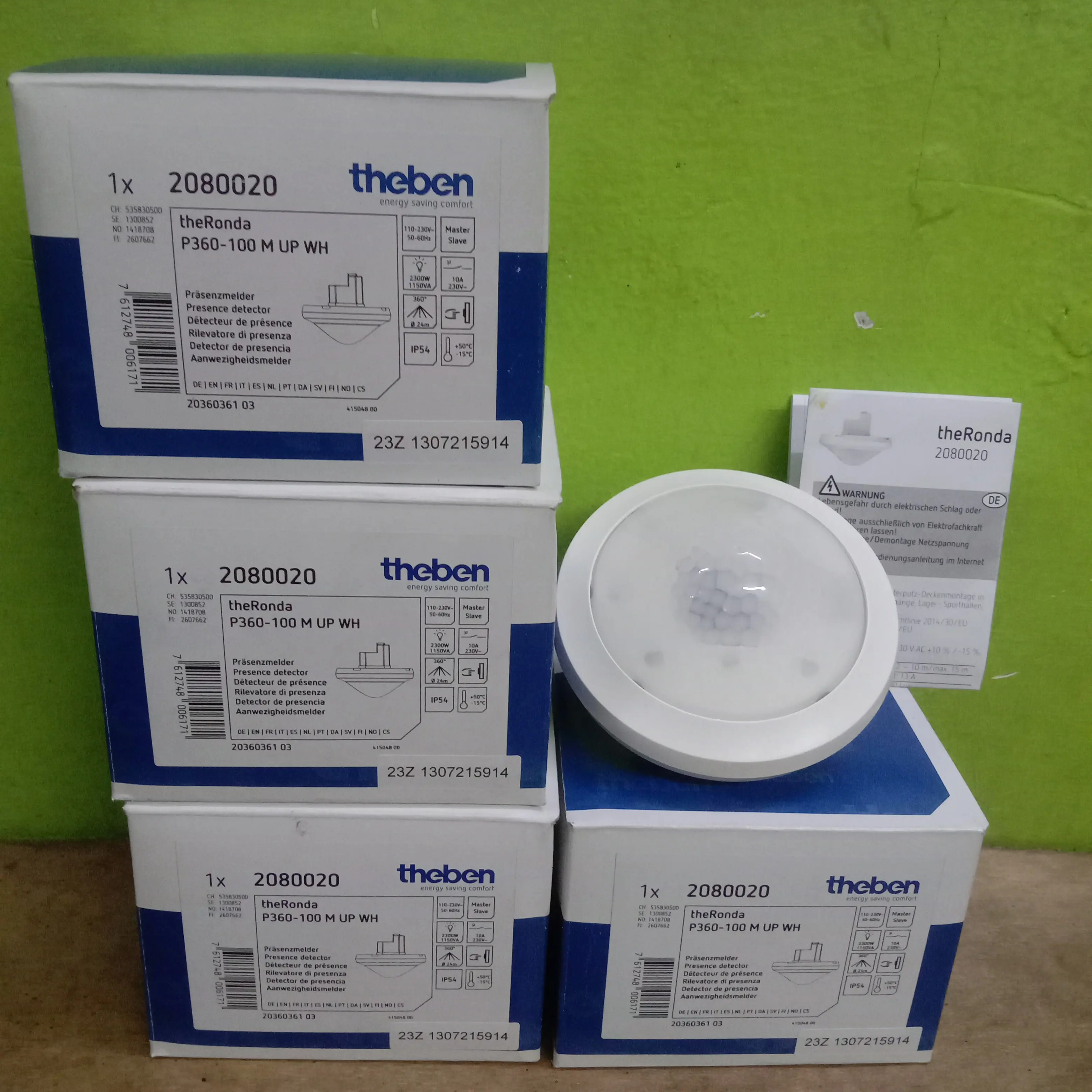 Theben P360-100 M Detector Sensor TheRonda P360-100 M UP WH Original