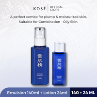 Gambar Kosé Hydra-Moist Kit - KOSÉ Sekkisei Emulsion 140ml & Lotion 24ml dari Sekkisei by KOSE Kota Administrasi Jakarta Pusat 1 Tokopedia