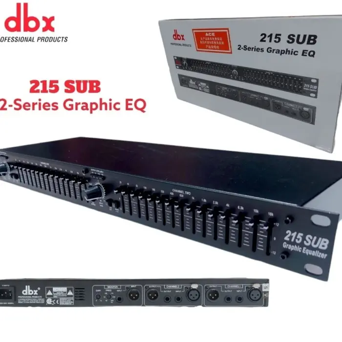 EQUALIZER 215 + SUBWOOFER 215 + SUBWOOFER GRADE A